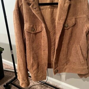 Corduroy Tan Jacket